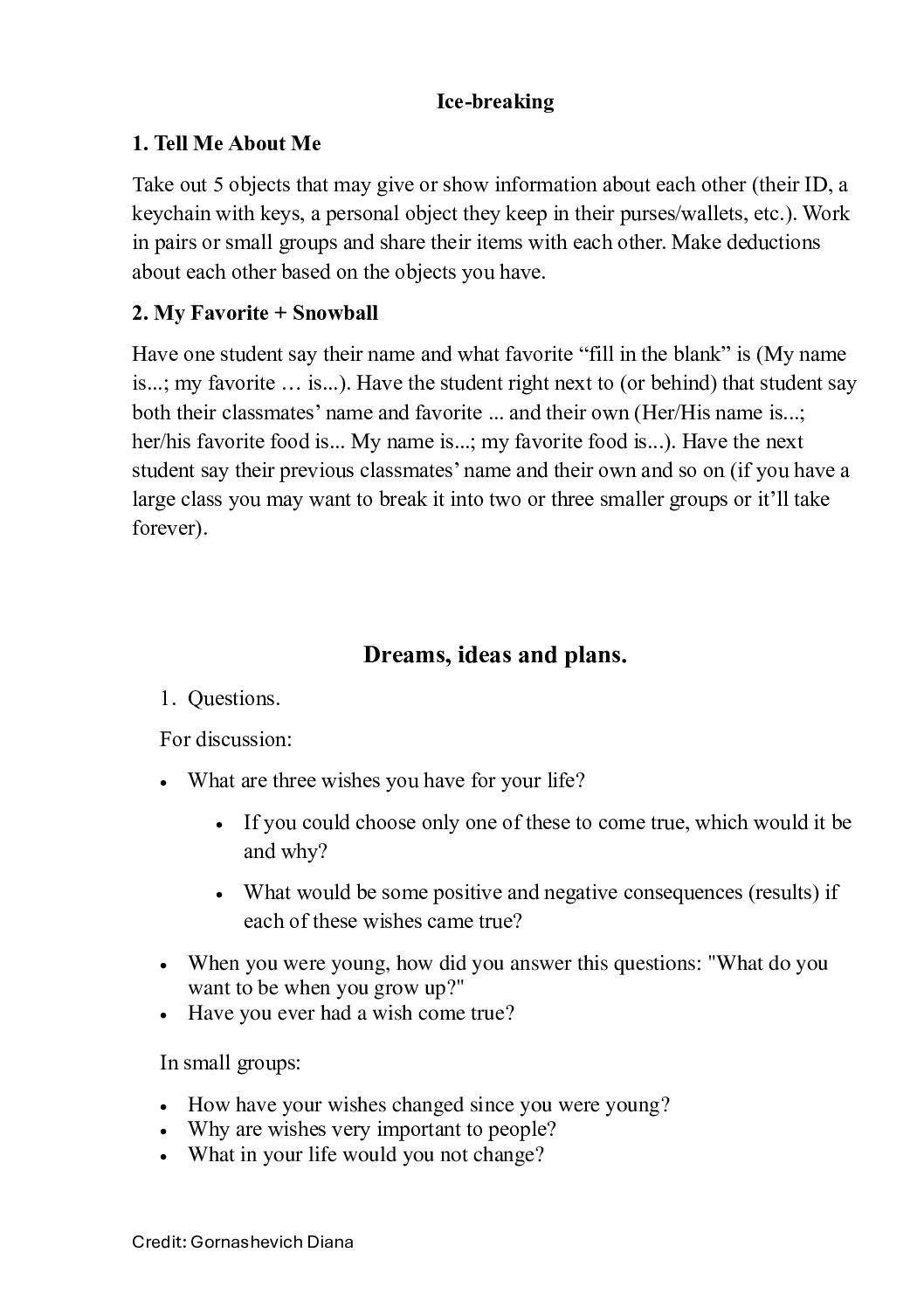 Free TEFL Worksheets, Activities & Lesson Plans | Eslbase.com